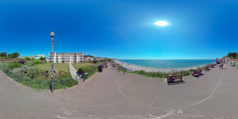 Budleigh Salterton, Pano, Devon 2020