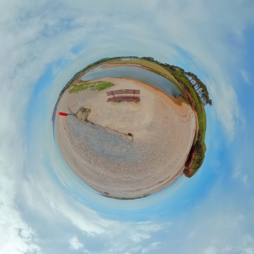 Budleigh Salterton Tiny Planet 2020 3 web