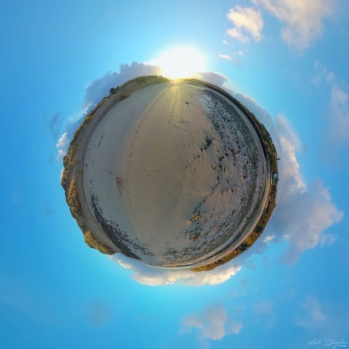 Hayle Estuary Tiny Planet Cornwall 2020 2