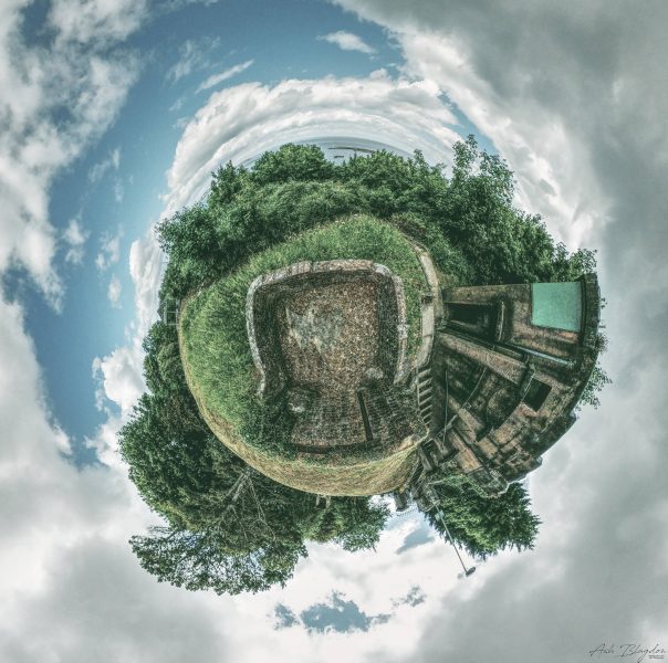 Battery Gardens Tiny Planet 2020 Brixham 1 web