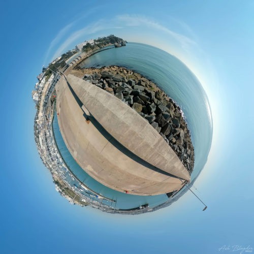 Haldon Pier Tiny Planet Torquay 2020 2 web