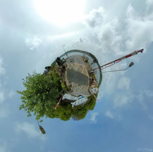 Higher Ferry Tiny Planet 2020 Dartmouth 1 web