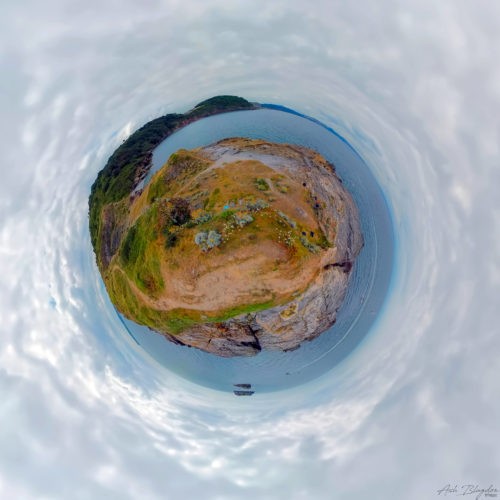 Hopes Nose Tiny Planet Torquay 2019 1 web