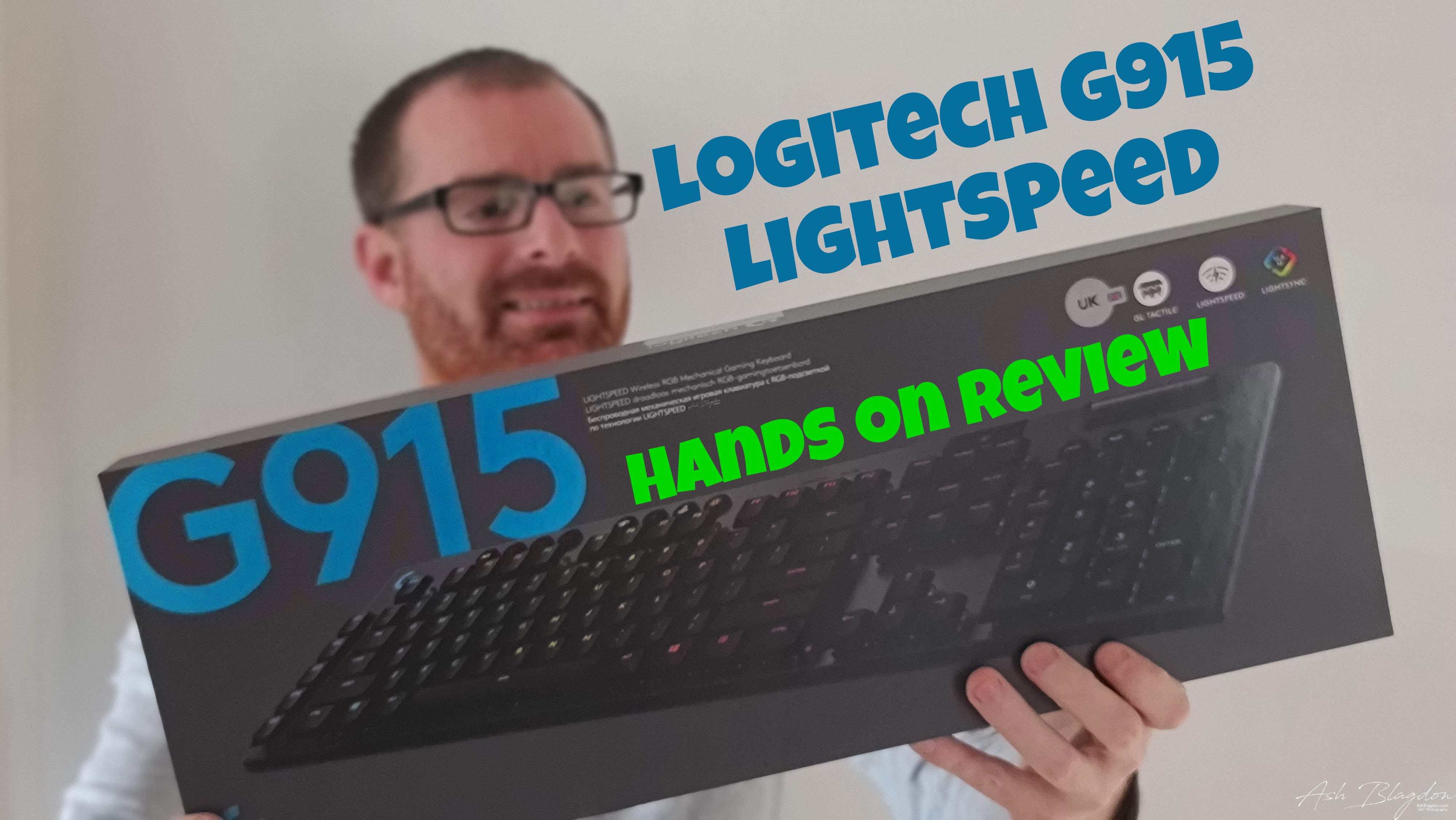 Logitech G502 Lightspeed Hands on Review - Ash Blagdon 360º Photography