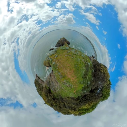 London Bridge Torquay 2020 Tiny Planet 1 web