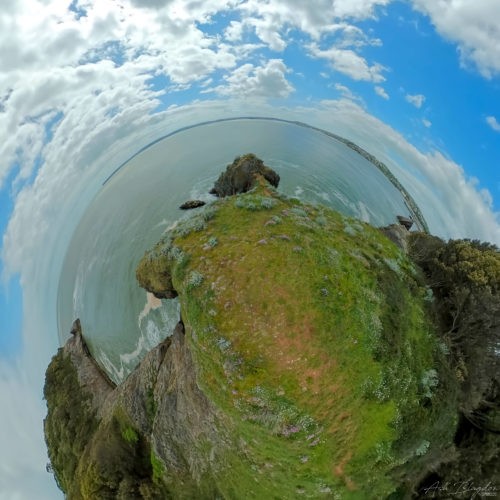 London Bridge Torquay 2020 Tiny Planet 2 web
