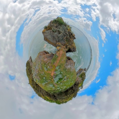 London Bridge Torquay 2020 Tiny Planet 4 web