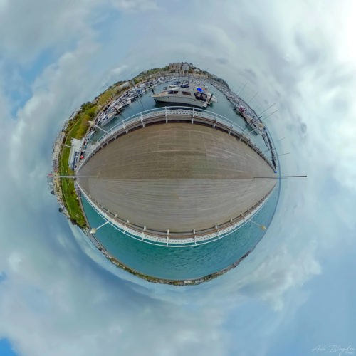 Princess Pier Tiny Planet Torquay 2020 2 web