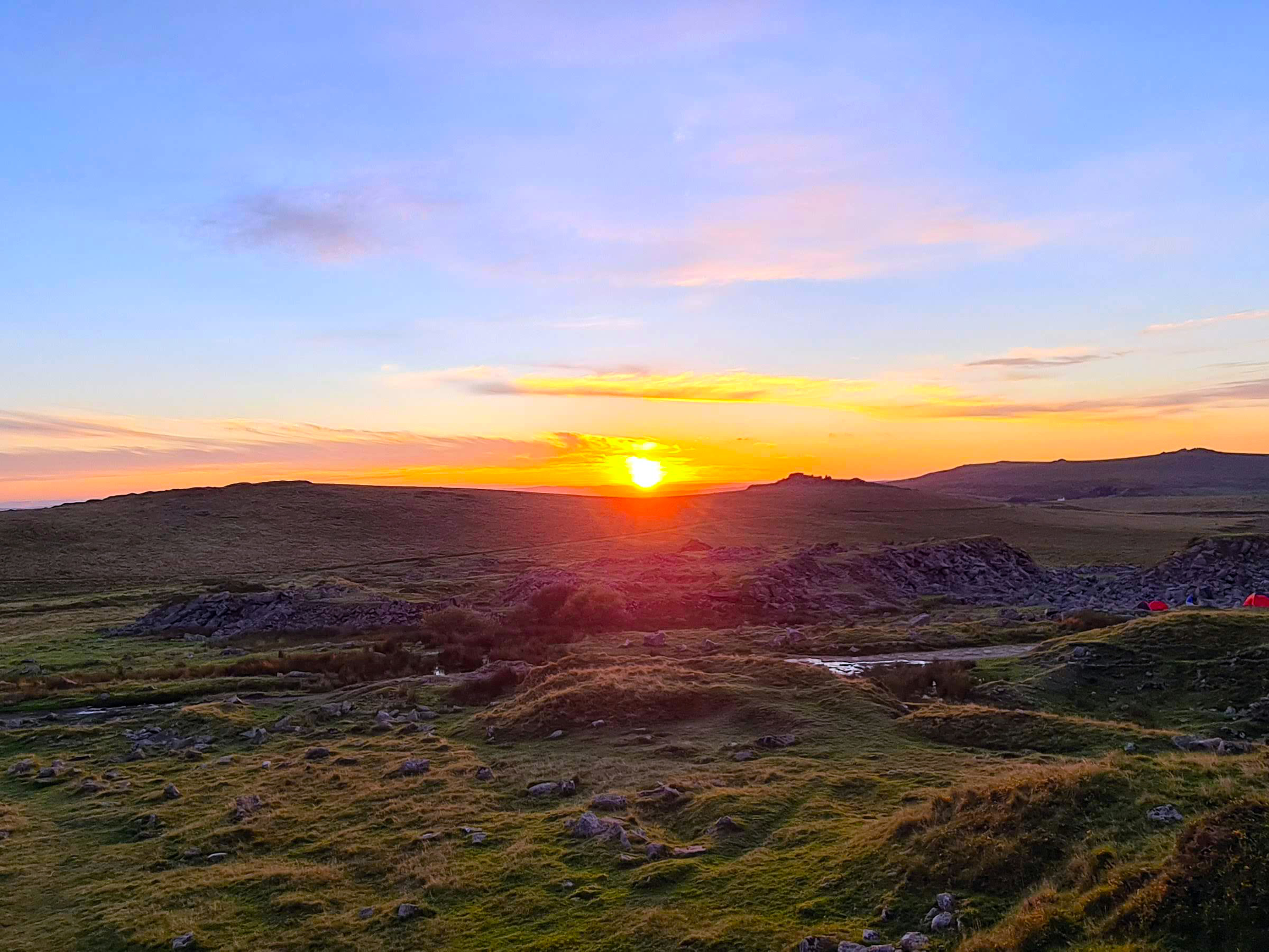 Sunset at Foggintor Quarry 2020 Dartmoor 6