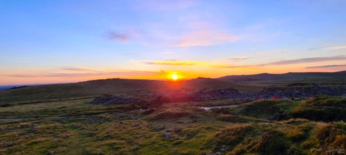 Sunset at Foggintor Quarry 2020 Dartmoor 6