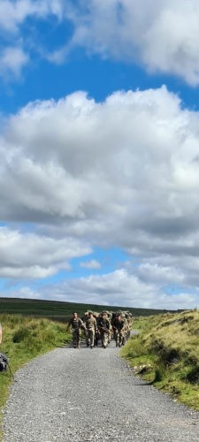 Royal Marines Training, Foggintor Quarry 2020 Dartmoor