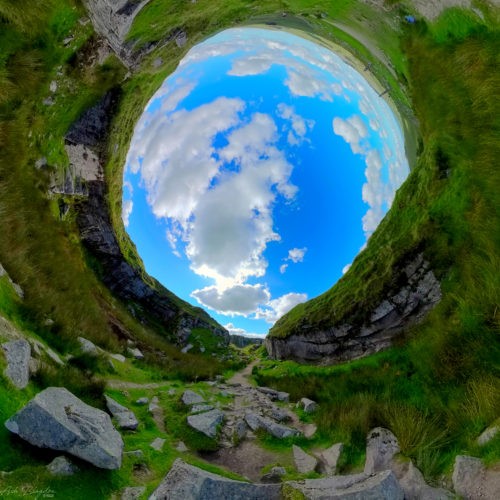 Foggintor Quarry Inverted Planet 2020 Dartmoor 4 web