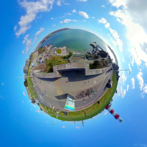 Plymouth Hoe 2022, Tiny Planet (1)