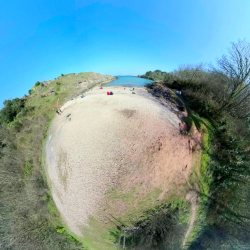 Churston Cove Tiny Planet 2021 Brixham 4