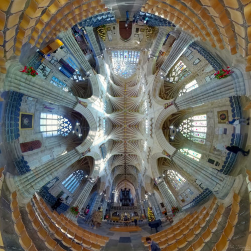 Exeter Cathedral 2021 Exeter Inverted Planet 3