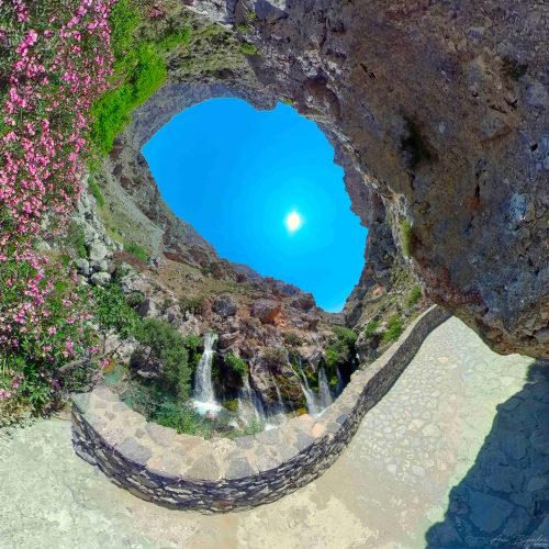 Big Waterfall 20220627 Foinikas Crete Greece Flying Cam Planet 1