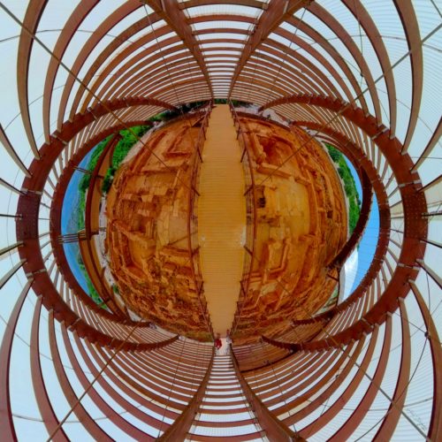 Malia Palace Archaeological Site 20220624 Malia Crete Tiny Planet 2 Malia Palace Archaeological Site 20220624 Malia Crete Tiny Planet 2