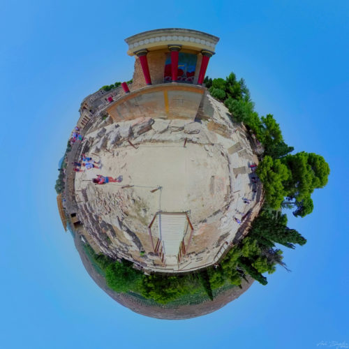 Palace of Knossos 20220623 Knossos Crete Greece Tiny Planet 1 Palace of Knossos 20220623 Knossos Crete Greece Tiny Planet 1