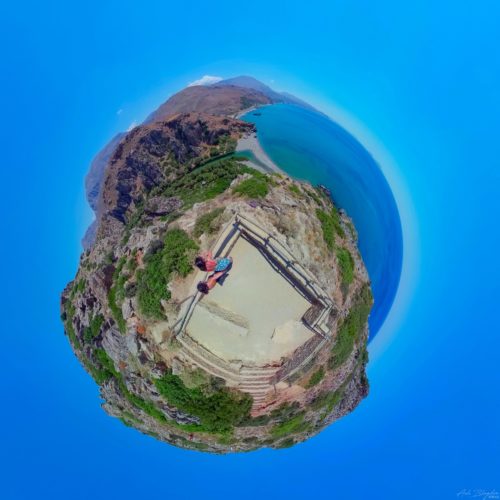 Preveli Beach 20220627 Preveli Crete Greece Tiny Planet 1 Preveli Beach 20220627 Preveli Crete Greece Tiny Planet 1