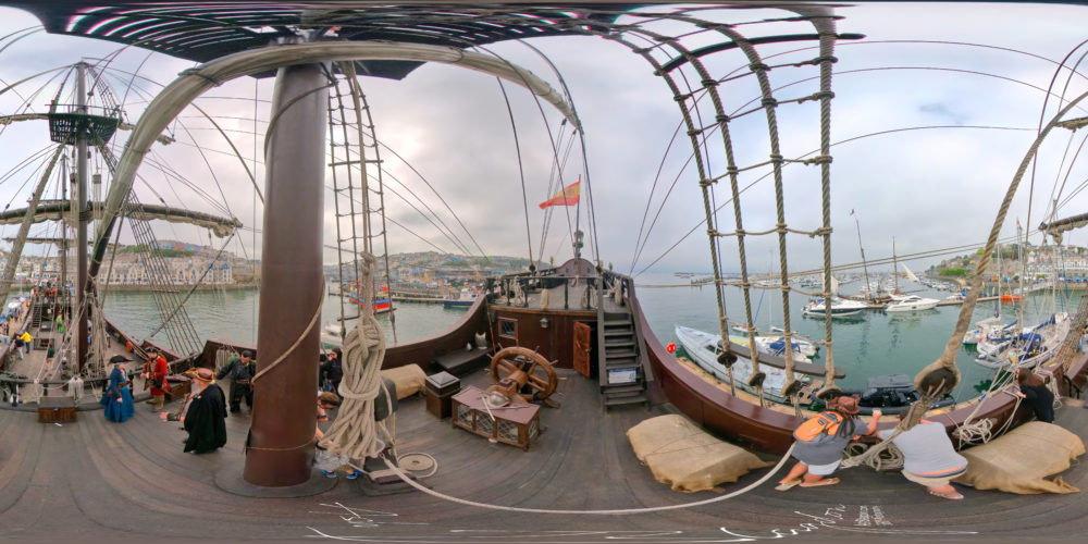 El Gale&oacute;n Andalucia, Pirate Festival 20230429, Brixham (8) LQ web