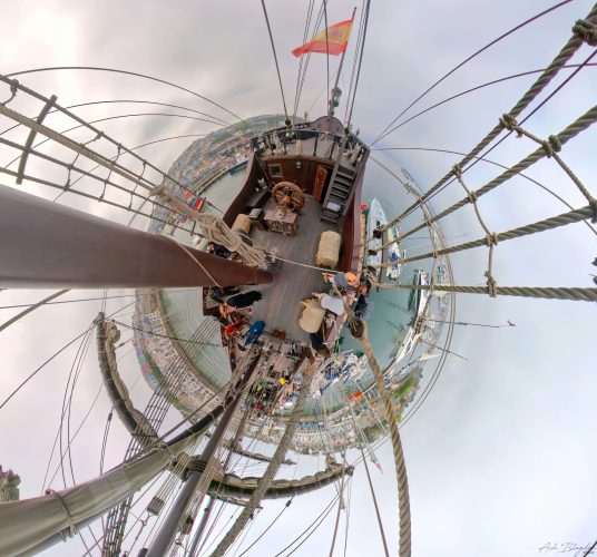 Galleon Pirate Festival 20230429, Brixham Tiny Planet (1) Galleon Pirate Festival 20230429, Brixham Tiny Planet (1)