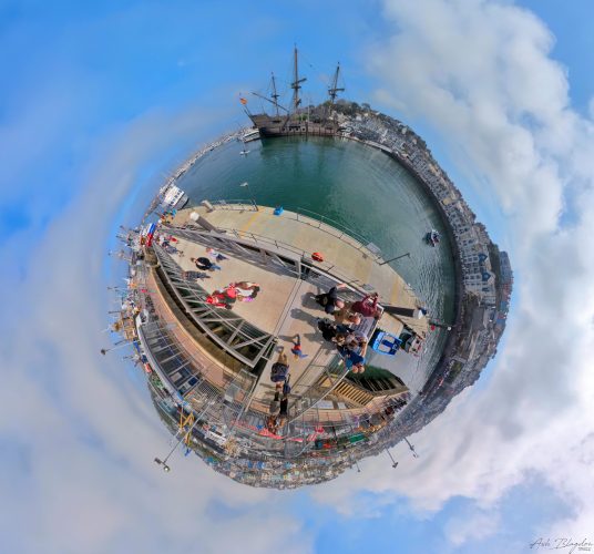 Pirate Festival 20230429, Brixham Tiny Planet (1) Pirate Festival 20230429, Brixham Tiny Planet (1)