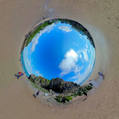 Tenby Inverted Planet 20210710, Wales, UK (1) Tenby Inverted Planet 20210710, Wales, UK (1)