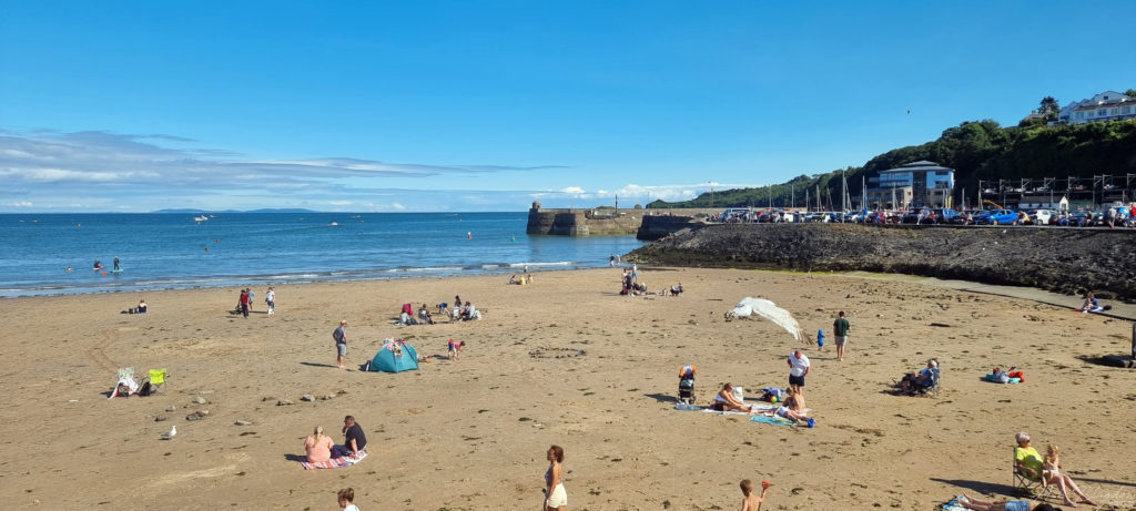 Saundersfoot Beach 20210710, Saundersfoot, Wales (1)