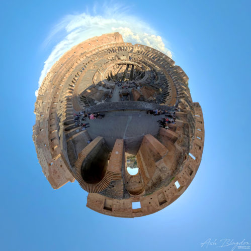 Colosseum Tiny Planet 20250326, Rome, Italy (4)