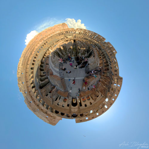 Colosseum Tiny Planet 20250326, Rome, Italy (5)