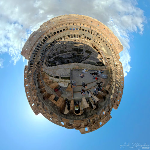 Colosseum Tiny Planet 20250326, Rome, Italy (6)