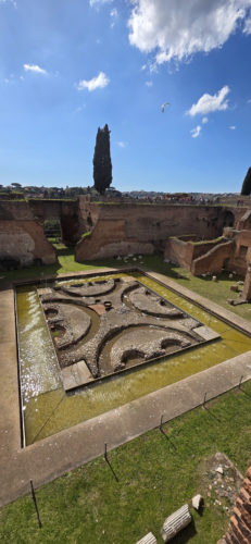 Fountain of the Pelte 20250326, Palatine Hill, Rome, Italy (3)