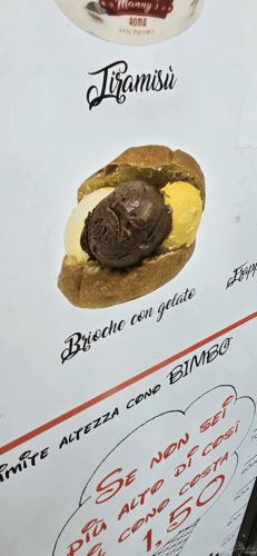 Ice cream in a bread roll 20250327