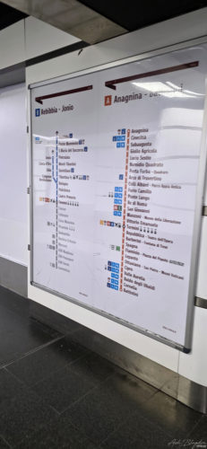 Metro 20250325, Rome Italy