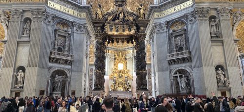 St. Peter's Baldachin, St Peter's Basilica 20250327 (49)