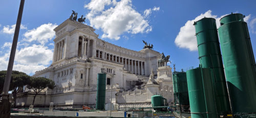Trojan's Column & Monument to Victor Emmanuel II 20250326, Rome, Italy (3)