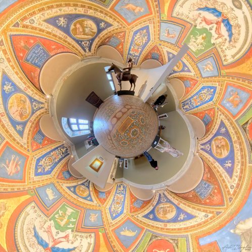 Vatican City Tiny Planet 20250327, Rome, Italy (19)