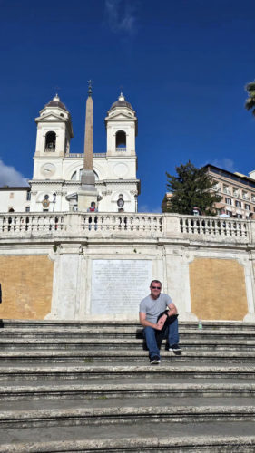 Spanish Steps 20250325, Rome, Italy